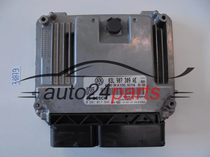 Komputer silnika VOLKSWAGEN PASSAT 0281017946 03L907309AE