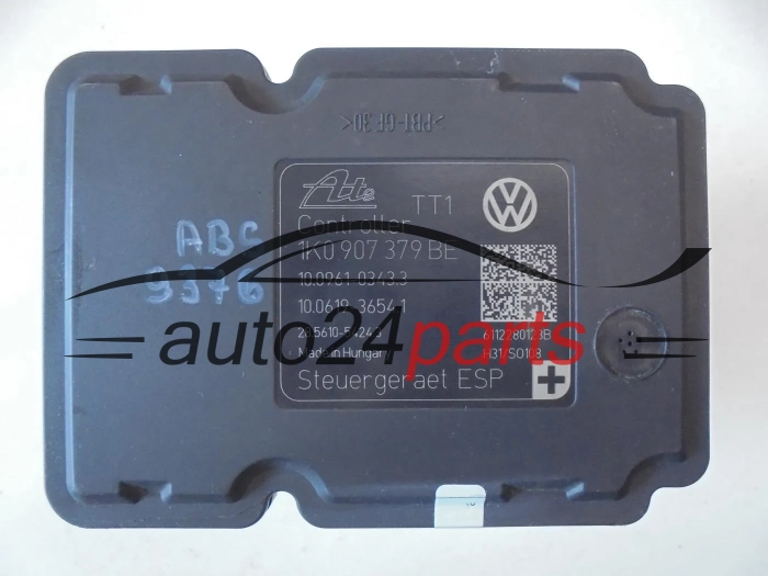 Pompa ABS i sterownik VW VOLKSWAGEN AUDI SEAT SKODA 1K0614517CP ATE 10021206514 1K0907379BE 10096103433 10061936541