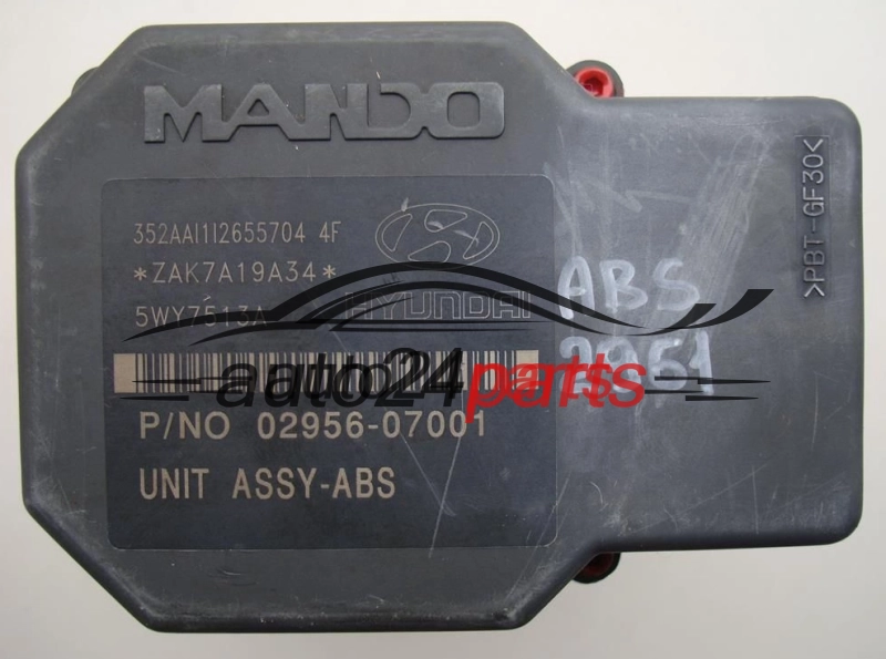 Pompa abs i sterownik HYUNDAI KIA PICANTO 5891007300 BH60103500 0295607001 5WY7513A