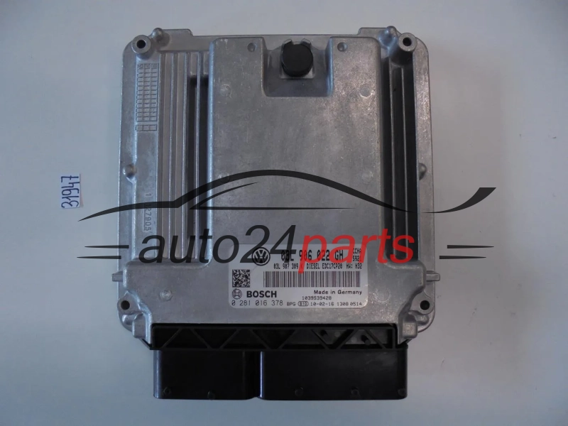 Komputer silnika VOLKSWAGEN 0281016378 03L906022GH EDC17CP20