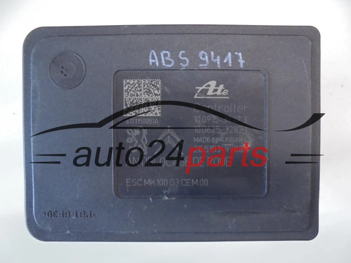 Pompa abs i sterownik CITROEN PEUGEOT 9817031680 10022008814 10091539473