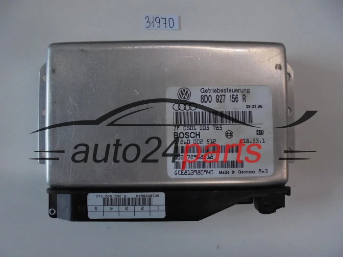 Sterownik skrzyni automatycznej AUDI A4 2.4 BOSCH 0260002512 8D0927156R