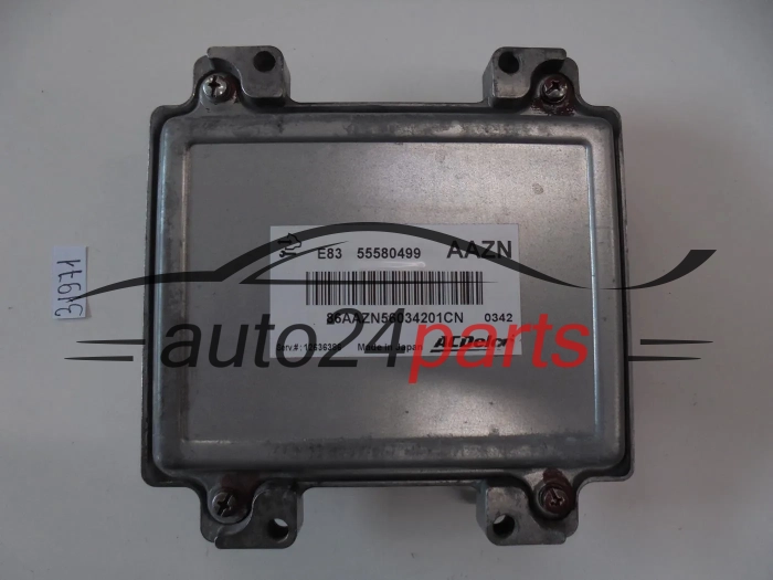 KOMPUTER STEROWNIK SILNIKA OPEL CORSA D 1.2, 55580499 AAZN, 55580499AAZN, 86AAZN59118000RN