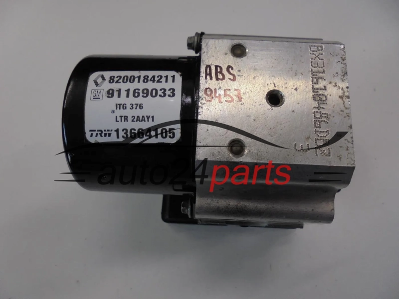 Pompa abs i sterownik RENAULT TRAFIC VIVARO 8200184211 91169033 13664105 13509005K 54084684A