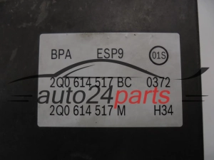 Pompa abs i sterownik VOLKSWAGEN 0265295457 2Q0614517BC 0265956687
