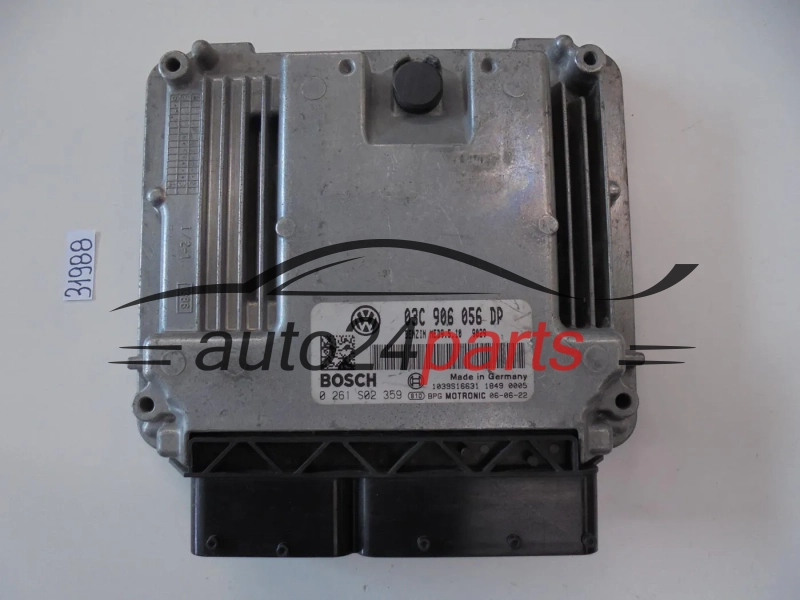 KOMPUTER STEROWNIK SILNIKA VW VOLKSWAGEN GOLF 1.6 FSI BOSCH 0 261 S02 359, 0261S02359, 03C 906 056 DP, 03C906056DP, MED9.5.10