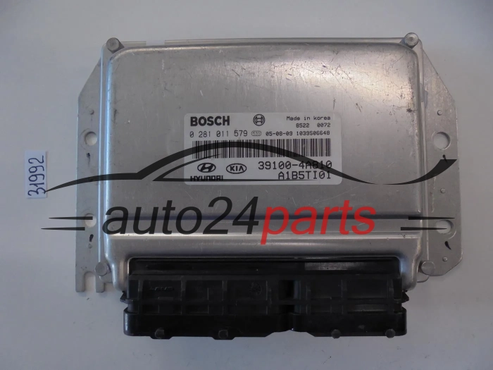 KOMPUTER STEROWNIK SILNIKA KIA SORENTO 2.5 CRDI BOSCH 0281011579, 0 281 011 579, 391004A810, 39100-4A810