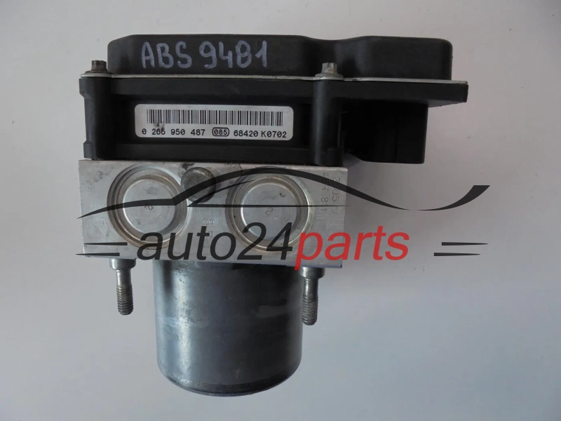 Pompa ABS i sterownik AUDI BOSCH 0265234356 4F0614517P 4F0910517P 0265950487
