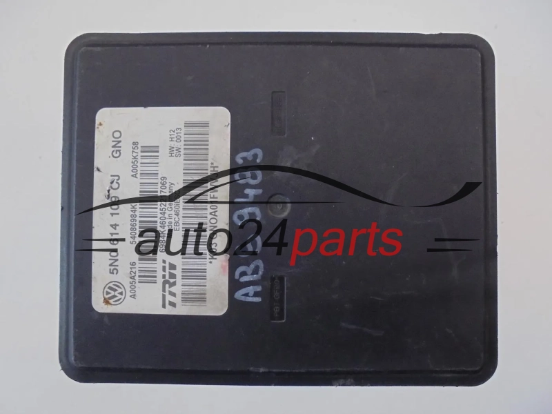 POMPA ABS I STEROWNIK VOLKSWAGEN 5N0 614 109 CJ 5N0614109CJ