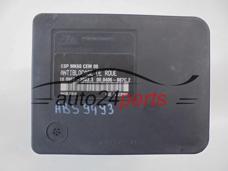 Pompa abs i sterownik CITROEN PEUGEOT 9665370880 10020603594 10096039033