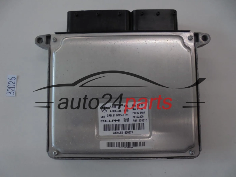 Sterownik silnika MERCEDES W208 220 CDI A6461501972 A0054461640 R0412C031D 28103309