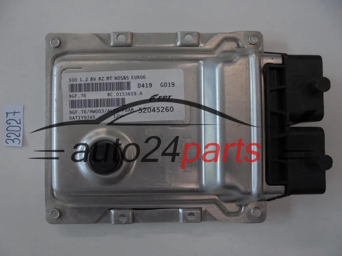 Sterownik silnika FIAT 500 1.2 52045260 9GF.T6 9GFT6