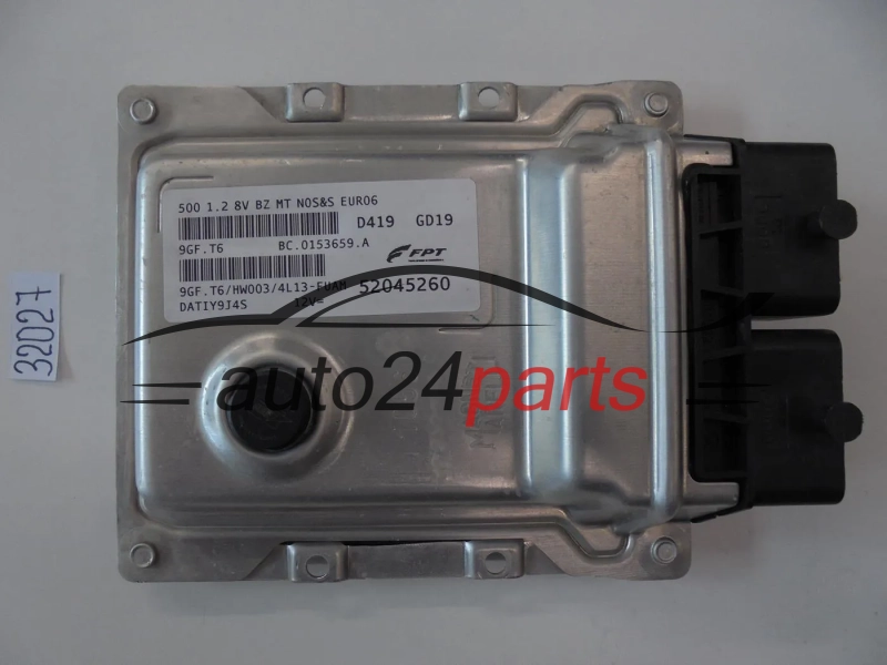 Sterownik silnika FIAT 500 1.2 52045260 9GF.T6 9GFT6