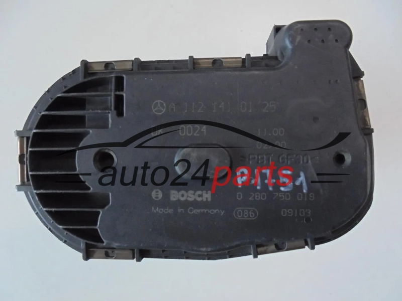 Przepustnica Powietrza Mercedes 0280750019 A1121410125
