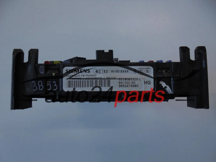 Centralka modul komfortu CITROEN PEUGEOT S118085320C 9652474680 BSI E01-00 HG