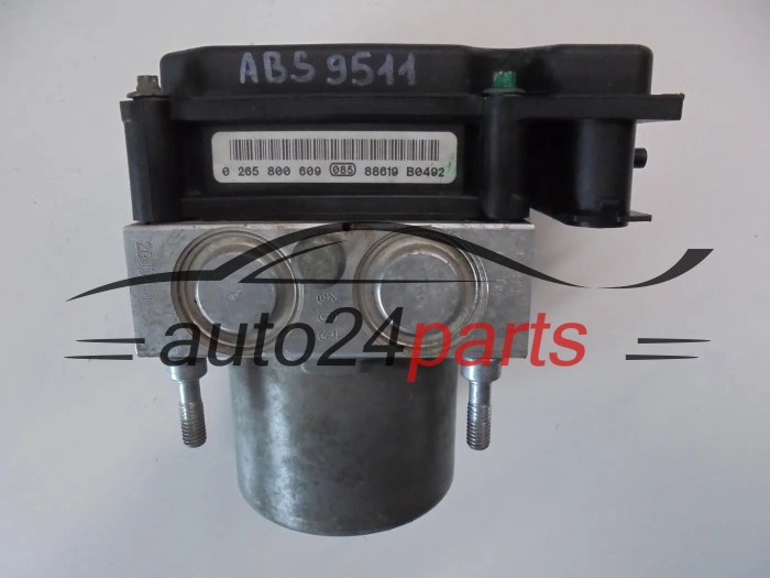 Pompa abs i sterownik NISSAN QASHQAI 0265231899 47660JD000 0265800609