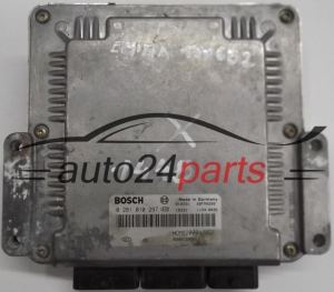 ECU CENTRALITA DE MOTOR RENAULT LAGUNA 1.9 DCI F9Q BOSCH 0281010297, 0 281 010 297, HOM8200048297, HOM 8200048297, 8200112661, 28FM0288
