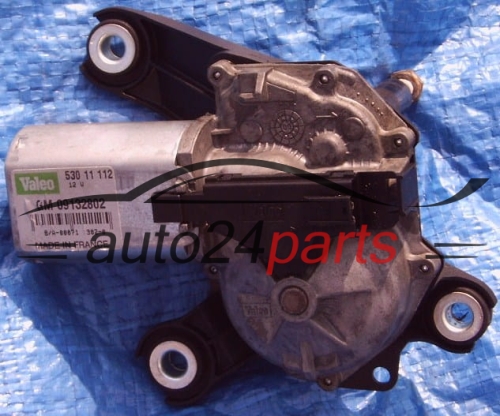 MÉCANISME MOTEUR D'ESSUIE-GLACE ARRIÈRE OPEL MERIVA 2003-2009 9132802, 1273050, 12 73 050, 530 11 112