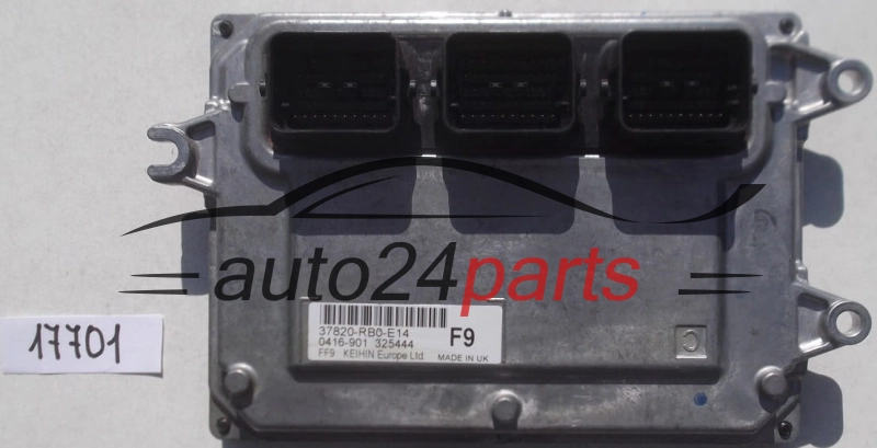 KOMPUTER STEROWNIK SILNIKA HONDA JAZZ 1.3 37820-RB0-E14, 37820RB0E14, F9 