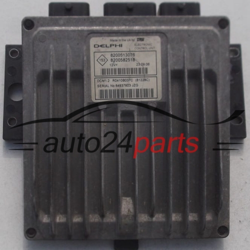 ECU CENTRALITA DE MOTOR  RENAULT 1.5 DCI DELPHI R0410B037C