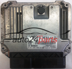 MOTORSTEUERGERÄT ECU STEUERGERÄT VW VOLKSWAGEN GOLF 1.4 TSI 03C 906 016 AJ, 03C906016AJ, 03C 907 309 A, 03C907309A, BOSCH 0 261 S05 808, 0261S05808, BENZIN MED17.5.5