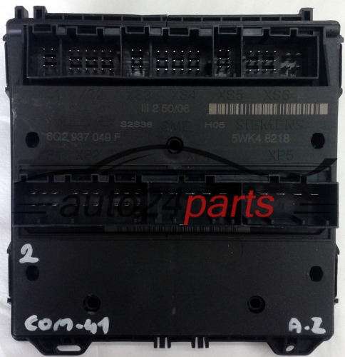 KOMFORTSTEUERGERÄT 6Q2937049F, 6Q2 937 049 F, SIEMENS 5WK4 8218, 5WK48218 SEAT IBIZA SKODA FABIA VW POLO