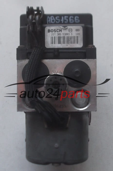 ABS OPEL CORSA C COMBO MERIVA POMPA 09127108 EA BOSCH 0 265 216 478, 0265216478, BOSCH 227 385 53883 5, 227385538835