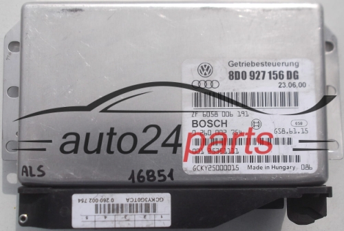 BOITE DE VITESSES AUTOMATIQUE AUDI A4 A6 BOSCH 0 260 002 754, 0260002754, 8D0 927 156 DG, 8D0927156DG