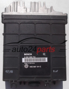 KOMPUTER STEROWNIK SILNIKA VW VOLKSWAGEN GOLF VENTO PASSAT 1.8 BOSCH 0 261 200 714, 0261200714, 1H0 907 311 C, 1H0907311C