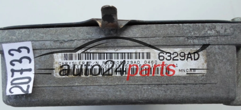 KOMPUTER STEROWNIK SILNIKA CHRYSLER STRATUS 2.5 P04606329AD, 4651711-2