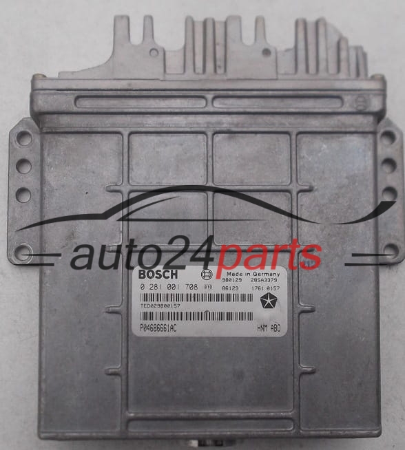 CALCULATEUR MOTEUR CHRYSLER VOYAGER 2.5 TDI BOSCH 0 281 001 708