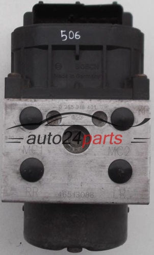 ABS PUMPE BLOCK HYDRAULIKPUMPE STEUERGERAT ALFA ROMEO 156 BOSCH 0 265 216 401, 46513088