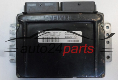 Calculateur Moteur RENAULT CLIO 1.4 SIEMENS S110130334 A,  8200061281, 8200044437