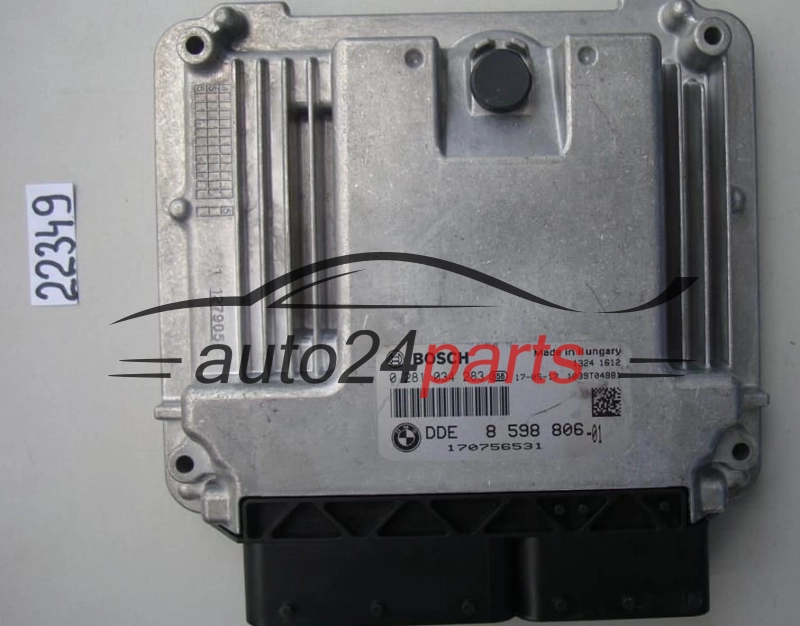KOMPUTER STEROWNIK SILNIKA BMW BOSCH 0 281 034 283, 0281034283, DDE 8 598 806, DDE8598806, 8598806