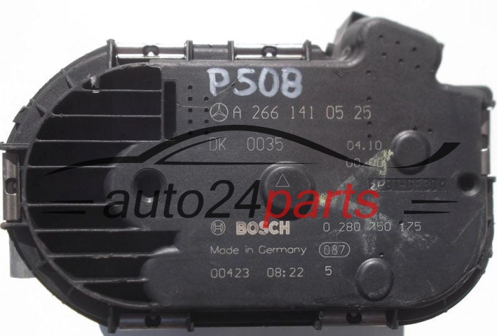 CUERPO DE MARIPOSA MERCEDES BOSCH 0 280 750 175, 0280750175, A 266 141 05 25, A2661410525