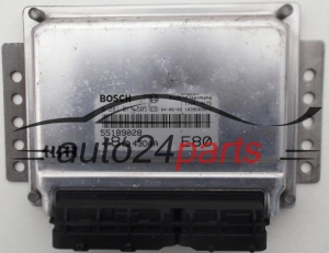 CALCULATEUR MOTEUR  FIAT MULTIPLA 1.9 JTD, BOSCH 0 281 011 505, 0281011505, 55189028, 186 43DAA E80, 18643DAAE80 