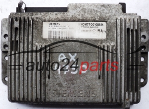 MOTORSTEUERGERÄT ECU STEUERGERAT RENAULT CLIO 1.4 S115301100C, S115301100 C, HOM7700108814, HOM 7700108814, 7700110258