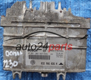 ECU CENTRALITA DE MOTOR VW VOLKSWAGEN POLO 1.6 AEA 032906026H, 032 906 026 H, BOSCH 0261203897/898, 0 261 203 897, 0 261 203 898 