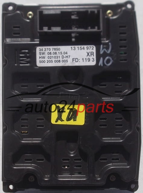  Affichage multifonction radio OPEL VECTRA C SIGNUM GM 13 154 972 XR