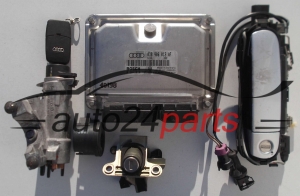  CALCULATEUR MOTEUR  AUDI A4 1.9 TDI AHU BOSCH 0 281 010 197, 0281010197, 038 906 012 AF, 038906012AF 