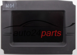 WYŚWIETLACZ RADIA CIEKŁOKRYSTALICZNY OPEL VECTRA C GM 24 461 294 DC, 24461294DC, 24461294, 1024890-00, 102489000  - W01, W26, W27