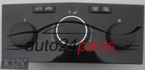 PANEL OGRZEWANIA STEROWNIK NAWIEWU REGULATOR KLIMATRONIK OPEL ASTRA H ZAFIRA 13274231 BW3