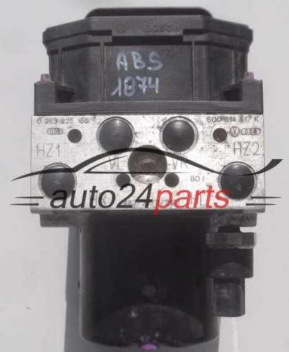 ABS PUMPE BLOCK HYDRAULIKPUMPE STEUERGERAT  VOLKSWAGEN POLO SEAT CORDOBA SKODA FABIA BOSCH 0 265 225 160