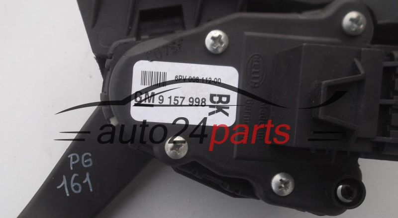 POTENCJOMETR PEDAL GAZU OPEL ASTRA 9157998 BK, 9157998BK