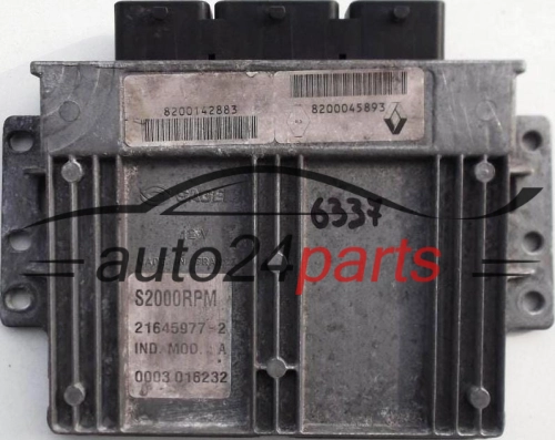 KOMPUTER STEROWNIK SILNIKA RENAULT LAGUNA 1.6 21645977-2, 216459772, 8200142883, 8200045893 - 6337, 13805