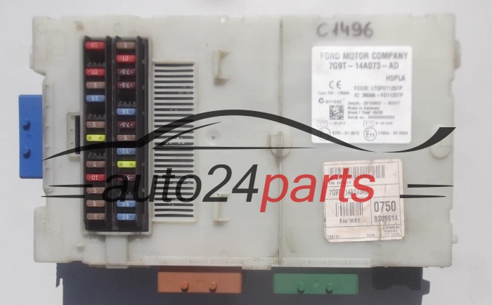 SKRZYNKA BEZPIECZNIKOW MODUL FORD DELPHI 28130622, 7G9T-14A073-AD, 7G9T14A073AD 