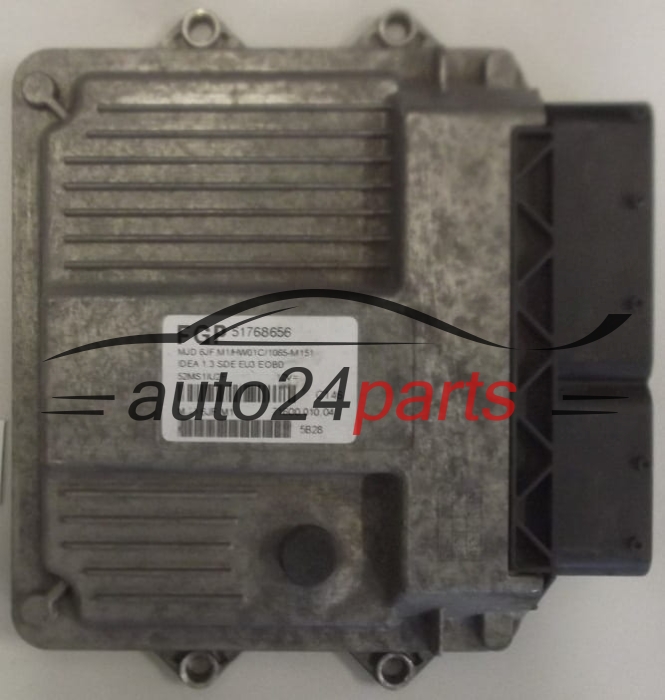 CALCULATEUR MOTEUR FIAT IDEA 1.3 SDE MAGNETI MARELLI MJD.6JF.M1, FGP 51768656, 71600.010.04