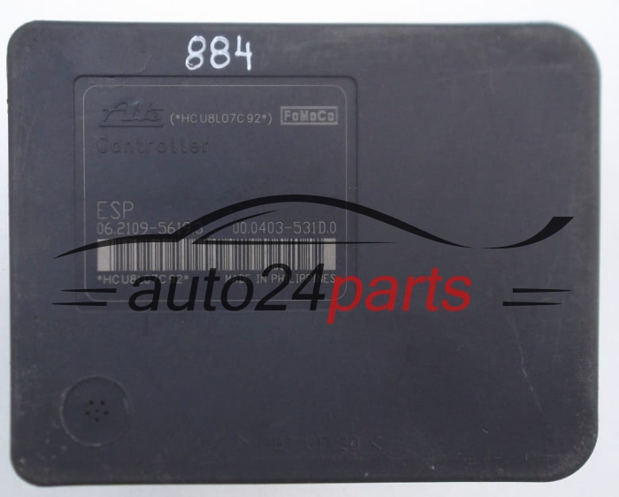 BOMBA HIDRAULICA Y CENTRALITA ABS FORD FIESTA FoMoCo 8V512C405AD, ATE 06.2109-5619.3