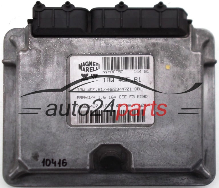 calculateur moteur pour fiat bravo 1.6 16v