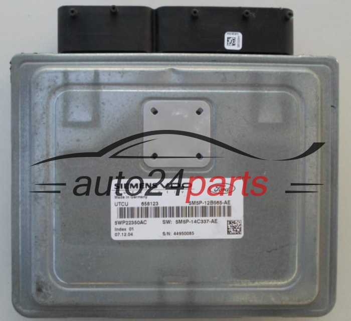 MOTORSTEUERGERÄT ECU STEUERGERÄT FORD FOCUS SIEMENS VDO 5WP22350AC, 5M5P-12B565-AE, 5M5P-14C337-AE